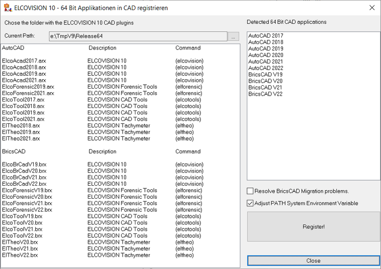 Installation ELCOVISION ELTheo Manual